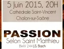 Affiche concert Ensemble Choral Chalon-sur-Saône