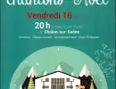 Affiche concert Ensemble Choral Chalon-sur-Saône