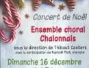 Affiche concert Ensemble Choral Chalon-sur-Saône