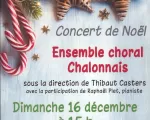 Affiche concert Ensemble Choral Chalon-sur-Saône
