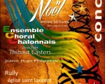 Affiche concert Ensemble Choral Chalon-sur-Saône