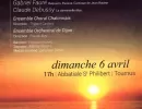 Affiche concert Ensemble Choral Chalon-sur-Saône