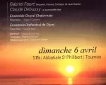 Affiche concert Ensemble Choral Chalon-sur-Saône