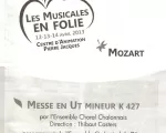 Affiche concert Ensemble Choral Chalon-sur-Saône