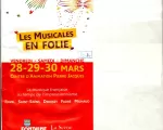 Affiche concert Ensemble Choral Chalon-sur-Saône
