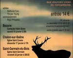 Affiche concert Ensemble Choral Chalon-sur-Saône